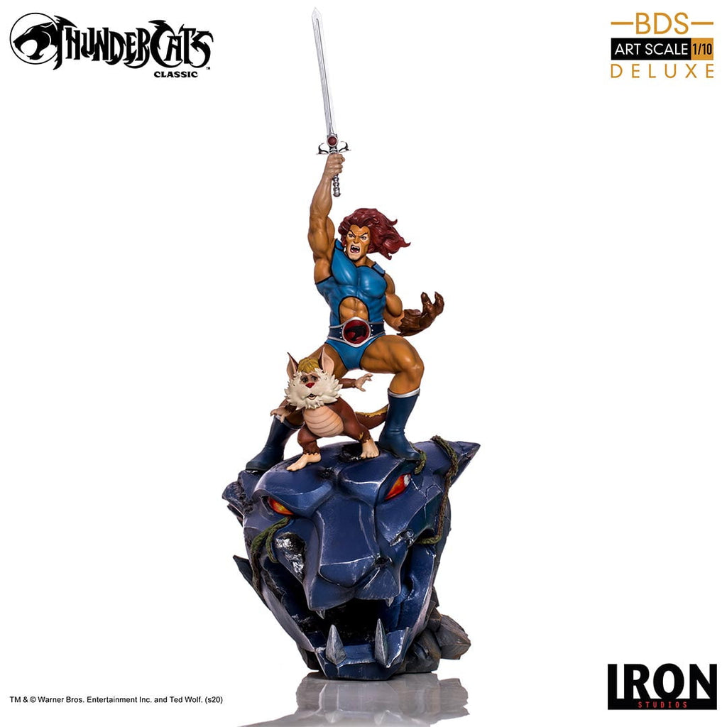 Estátua Lion-O & Snarf - Thundercats - Bds Art Scale 1/10 - Iron Studios