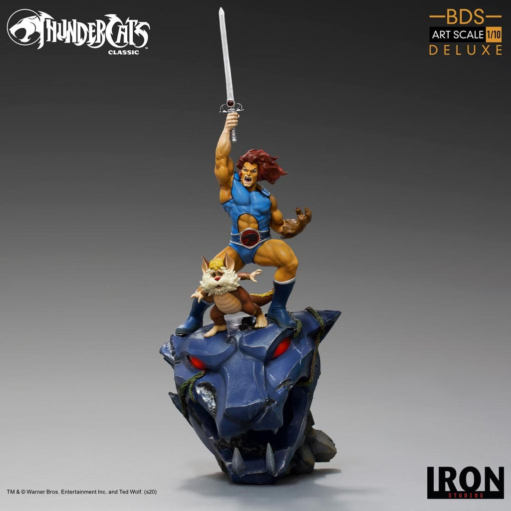 Estátua Lion-O & Snarf - Thundercats - Bds Art Scale 1/10 - Iron Studios