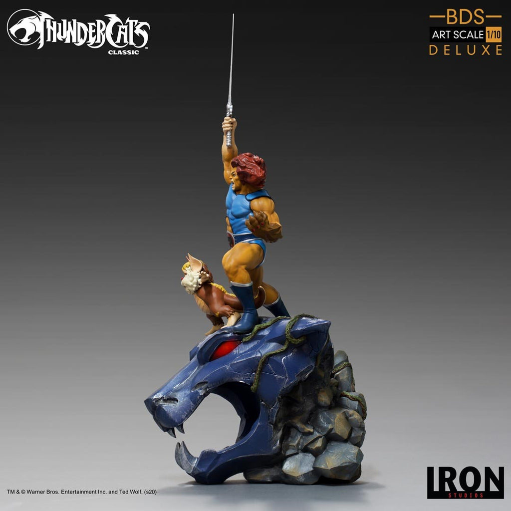 Estátua Lion-O & Snarf - Thundercats - Bds Art Scale 1/10 - Iron Studios