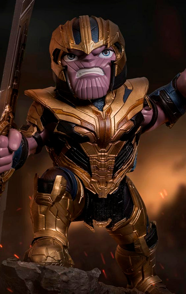Estátua Thanos - Avengers: Endgame - MiniCo - Iron Studios