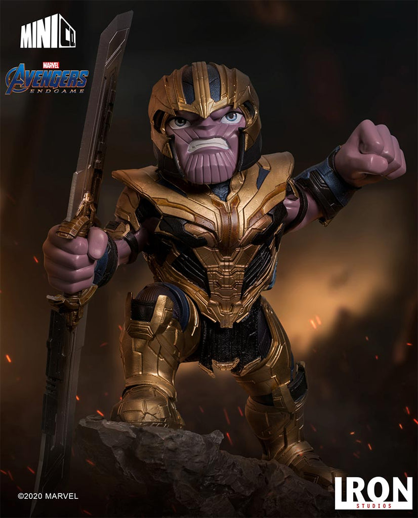 Estátua Thanos - Avengers: Endgame - MiniCo - Iron Studios