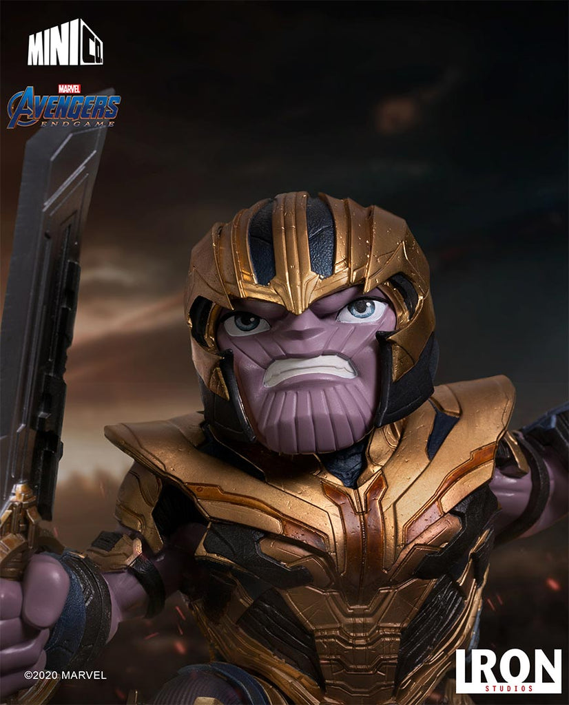 Estátua Thanos - Avengers: Endgame - MiniCo - Iron Studios