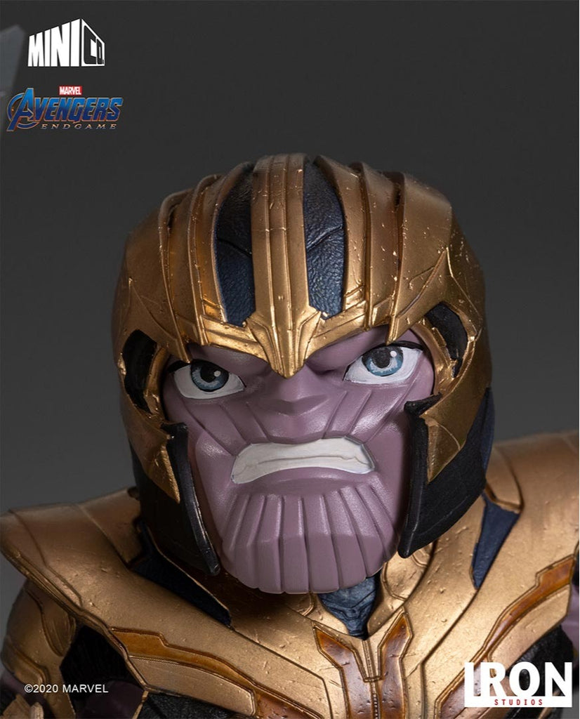 Estátua Thanos - Avengers: Endgame - MiniCo - Iron Studios