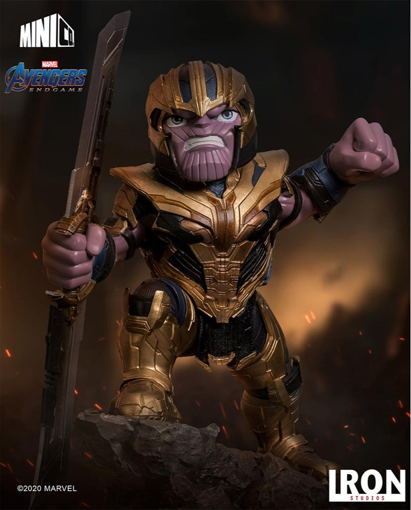 Estátua Thanos - Avengers: Endgame - MiniCo - Iron Studios