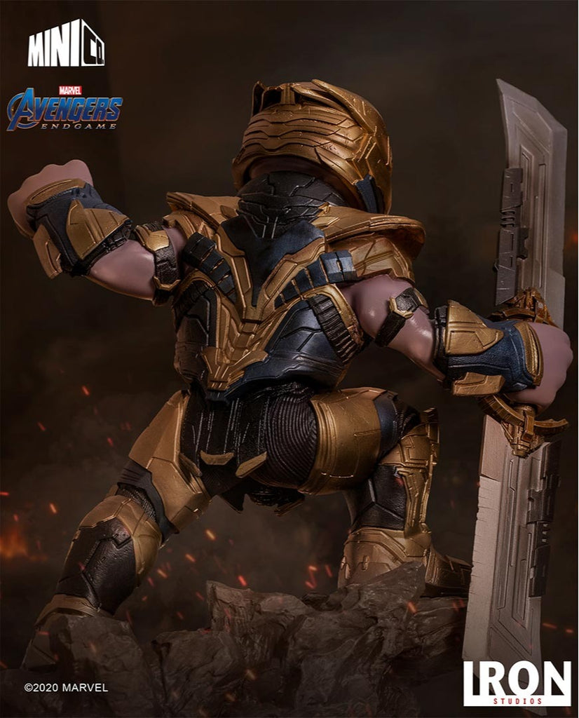 Estátua Thanos - Avengers: Endgame - MiniCo - Iron Studios