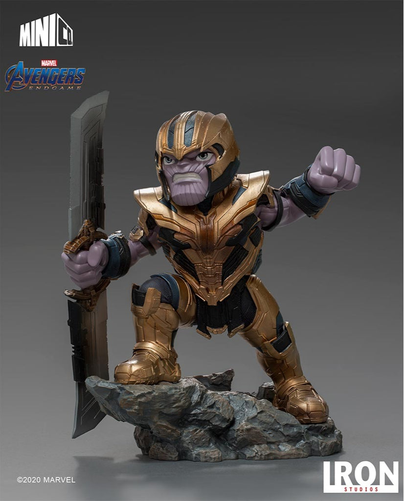 Estátua Thanos - Avengers: Endgame - MiniCo - Iron Studios