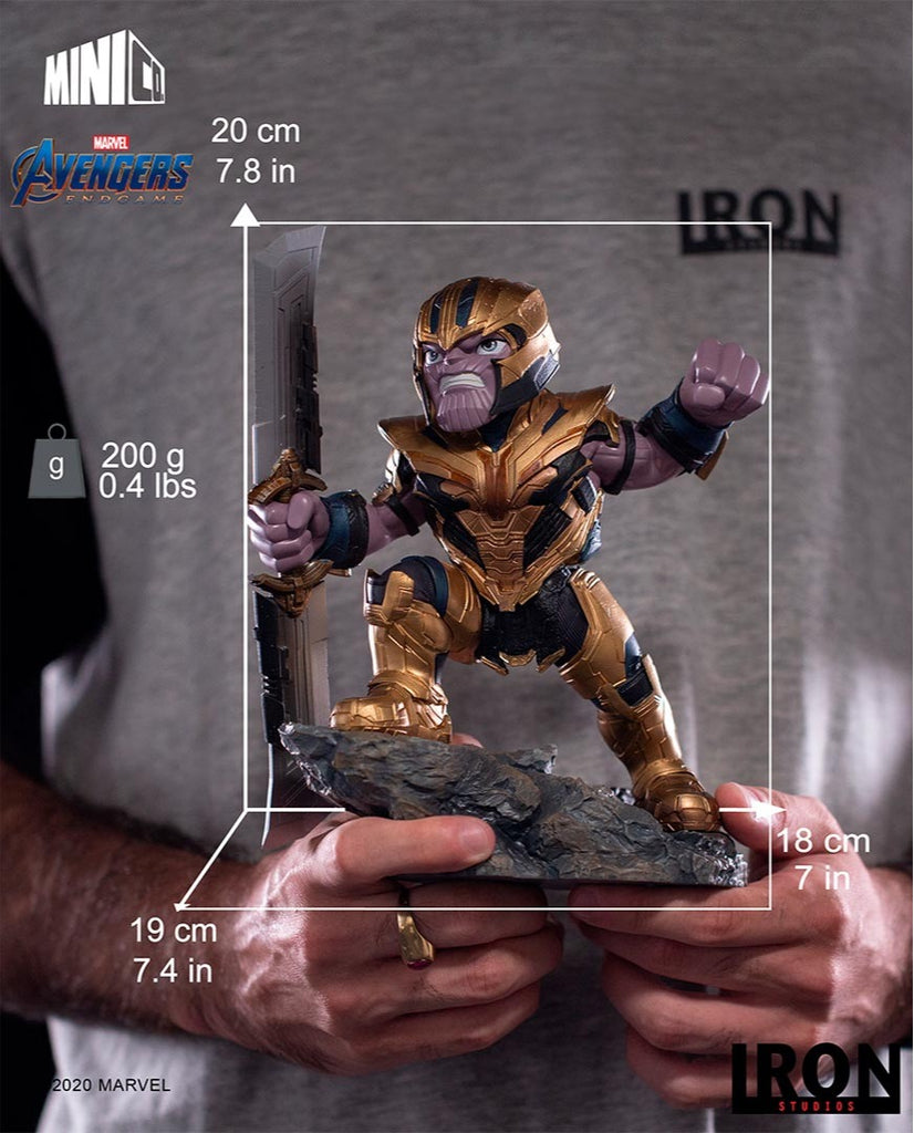 Estátua Thanos - Avengers: Endgame - MiniCo - Iron Studios