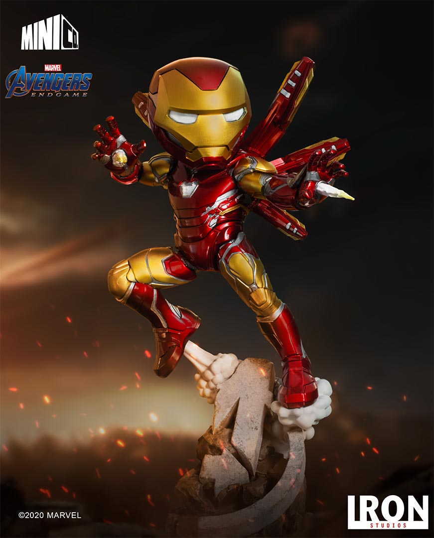 Estátua Iron Man MK85 - Avengers: Endgame - MiniCo - Iron Studios
