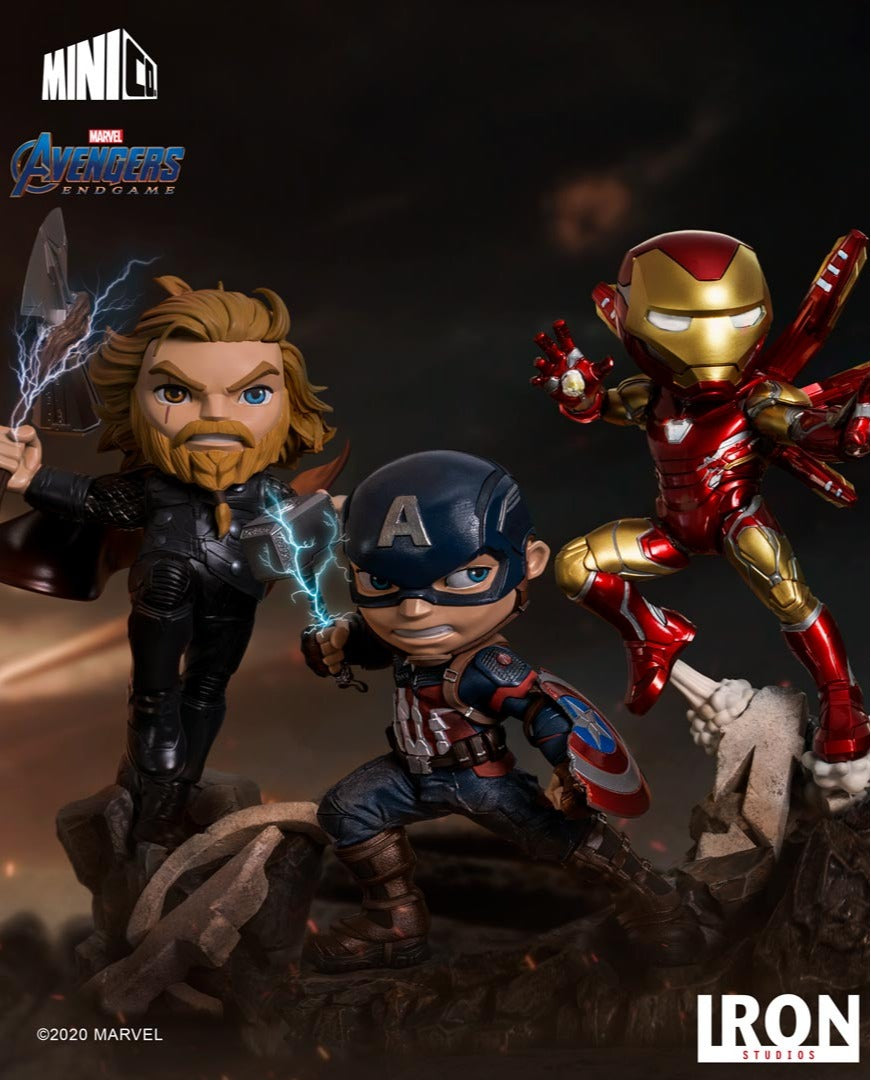 Estátua Iron Man MK85 - Avengers: Endgame - MiniCo - Iron Studios