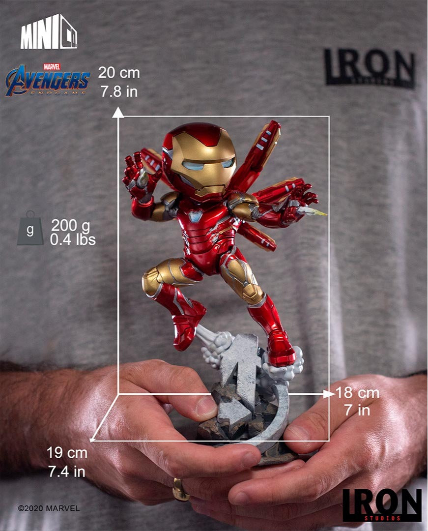 Estátua Iron Man MK85 - Avengers: Endgame - MiniCo - Iron Studios