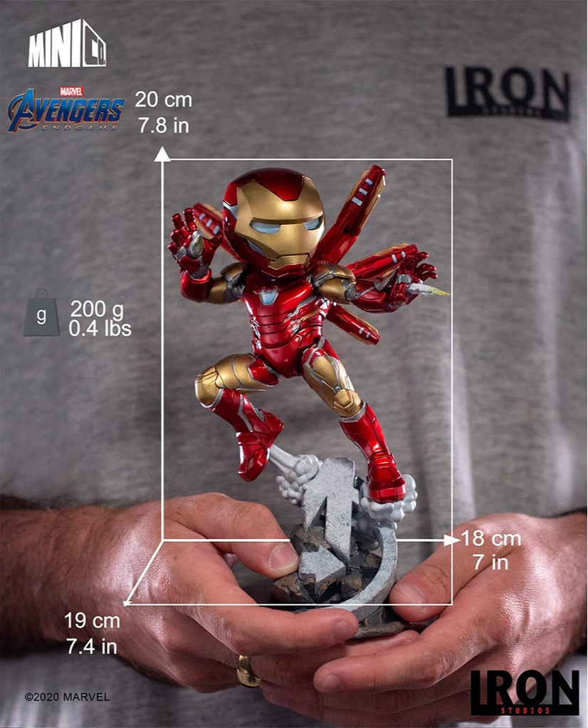 Estátua Iron Man MK85 - Avengers: Endgame - MiniCo - Iron Studios