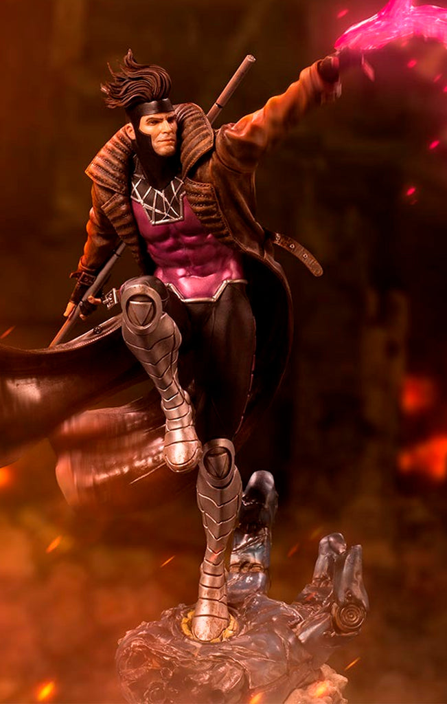Estátua Gambit- X-Men - Bds Art Scale 1/10 - Iron Studios