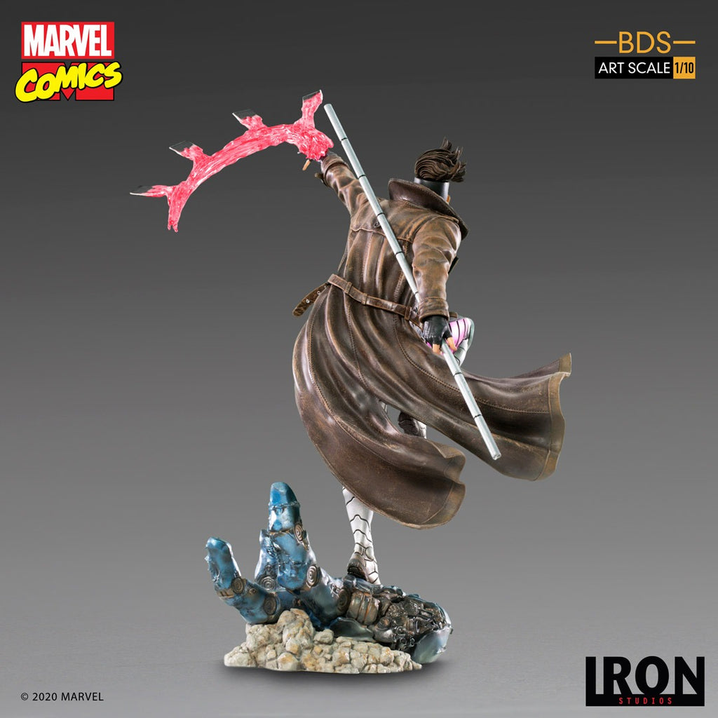 Estátua Gambit- X-Men - Bds Art Scale 1/10 - Iron Studios