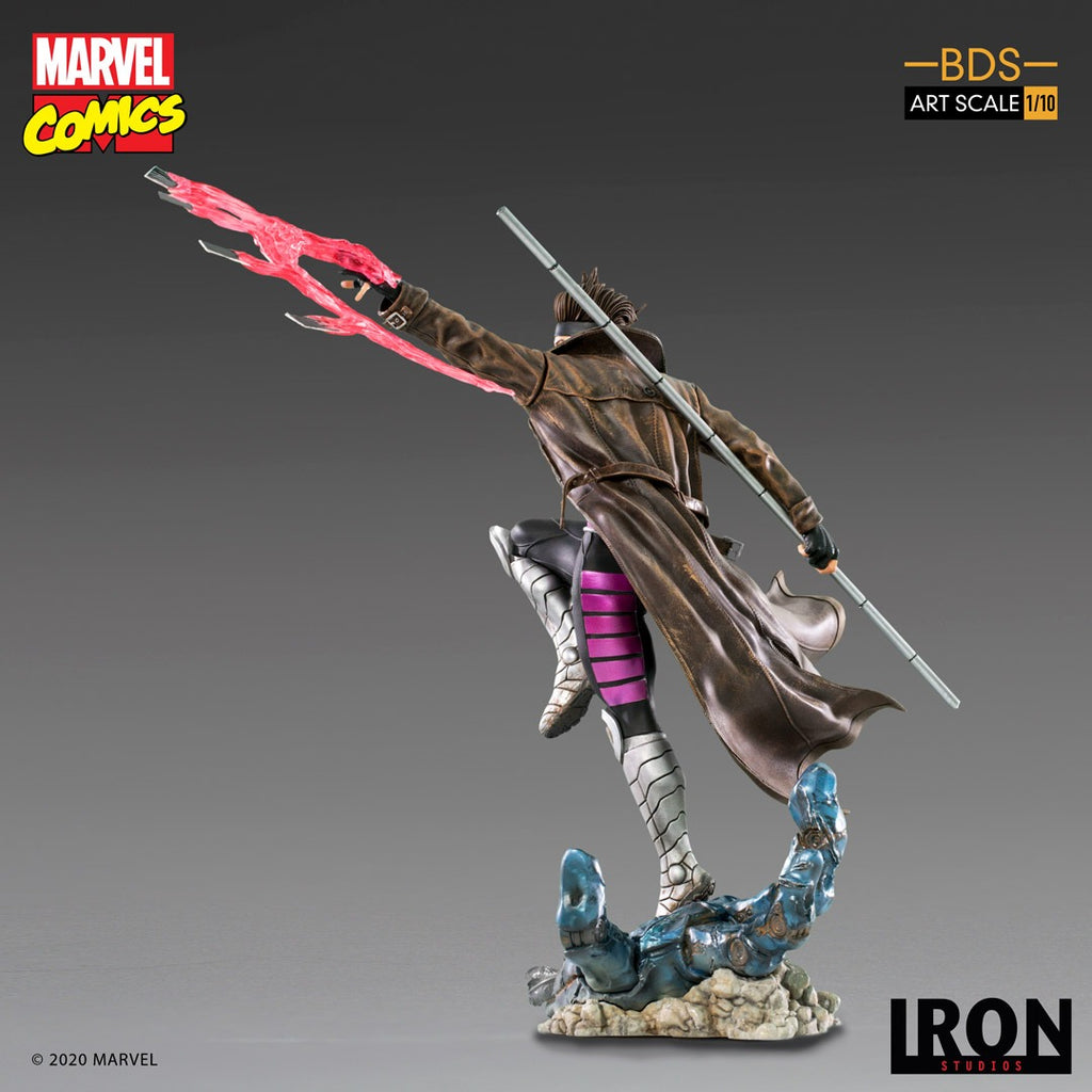 Estátua Gambit- X-Men - Bds Art Scale 1/10 - Iron Studios