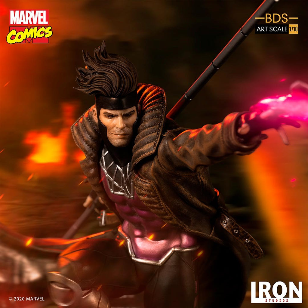 Estátua Gambit- X-Men - Bds Art Scale 1/10 - Iron Studios