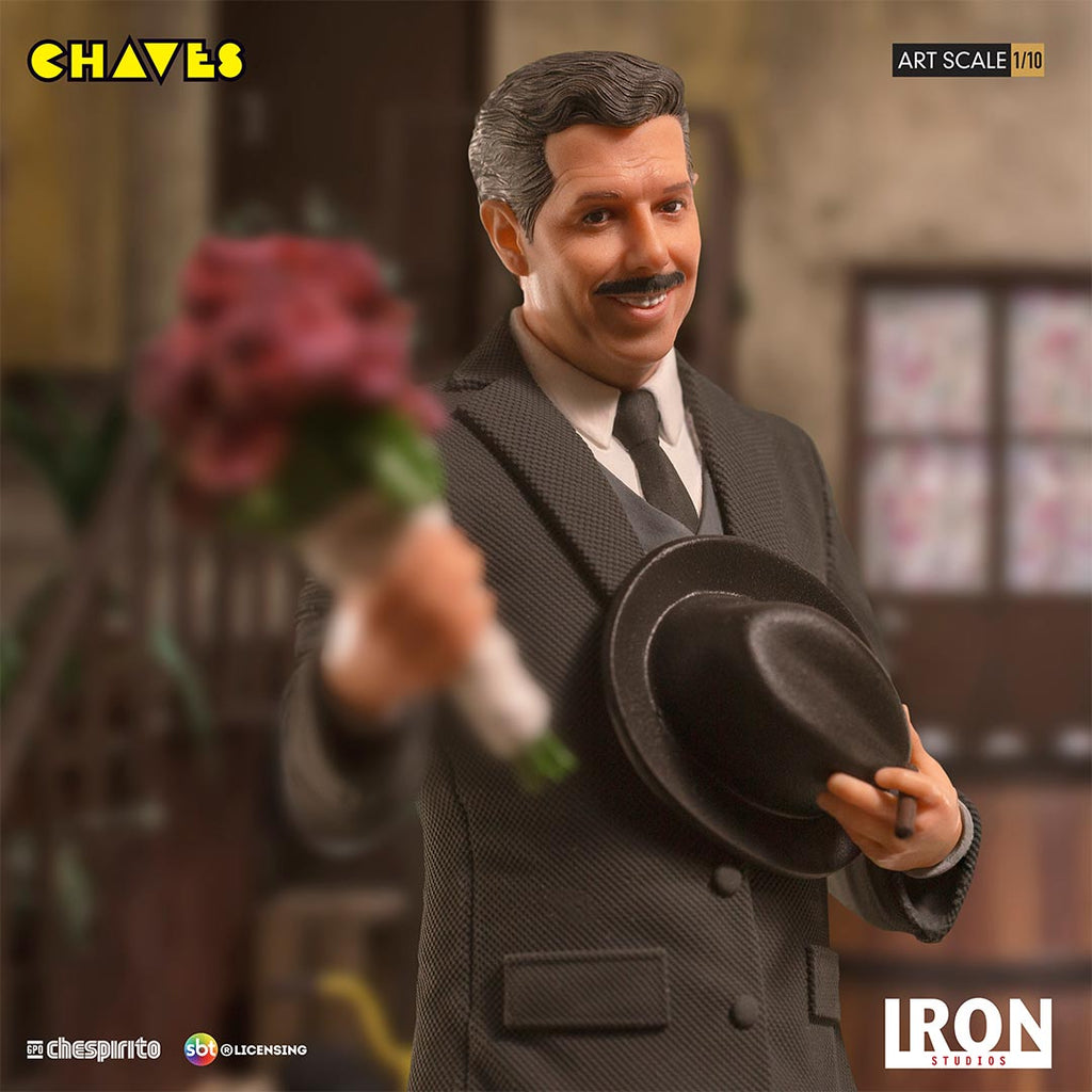 Estátua Professor Girafales - Turma do chaves - Art Scale 1/10 - Iron Studios