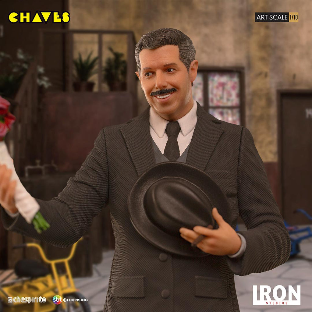 Estátua Professor Girafales - Turma do chaves - Art Scale 1/10 - Iron Studios