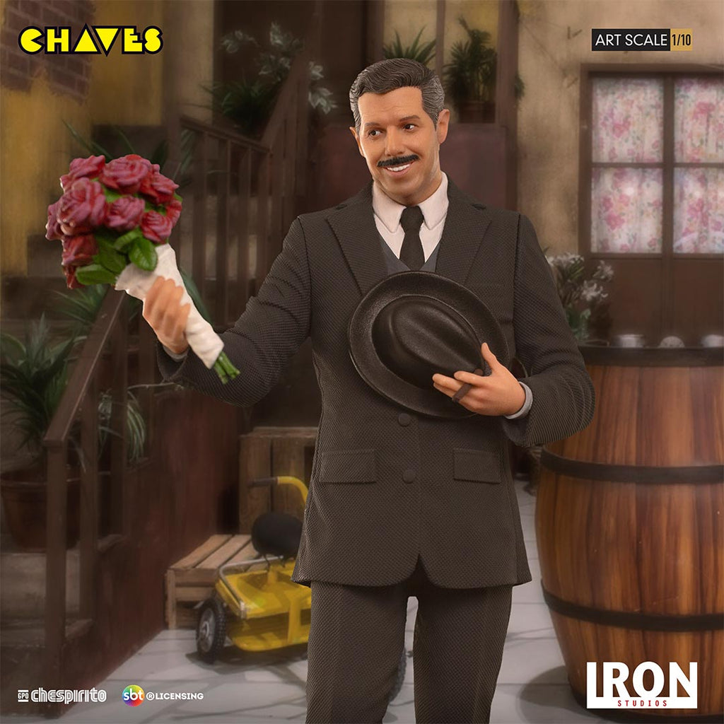 Estátua Professor Girafales - Turma do chaves - Art Scale 1/10 - Iron Studios