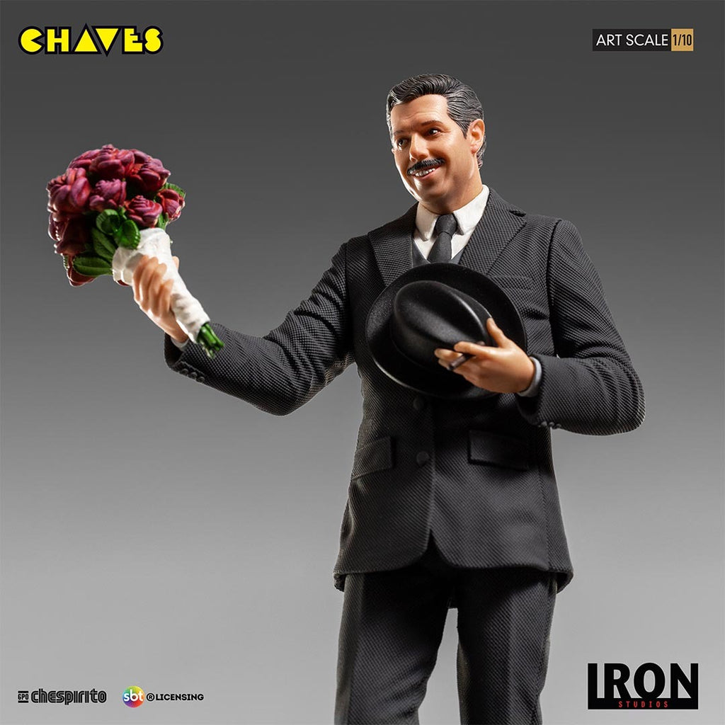 Estátua Professor Girafales - Turma do chaves - Art Scale 1/10 - Iron Studios