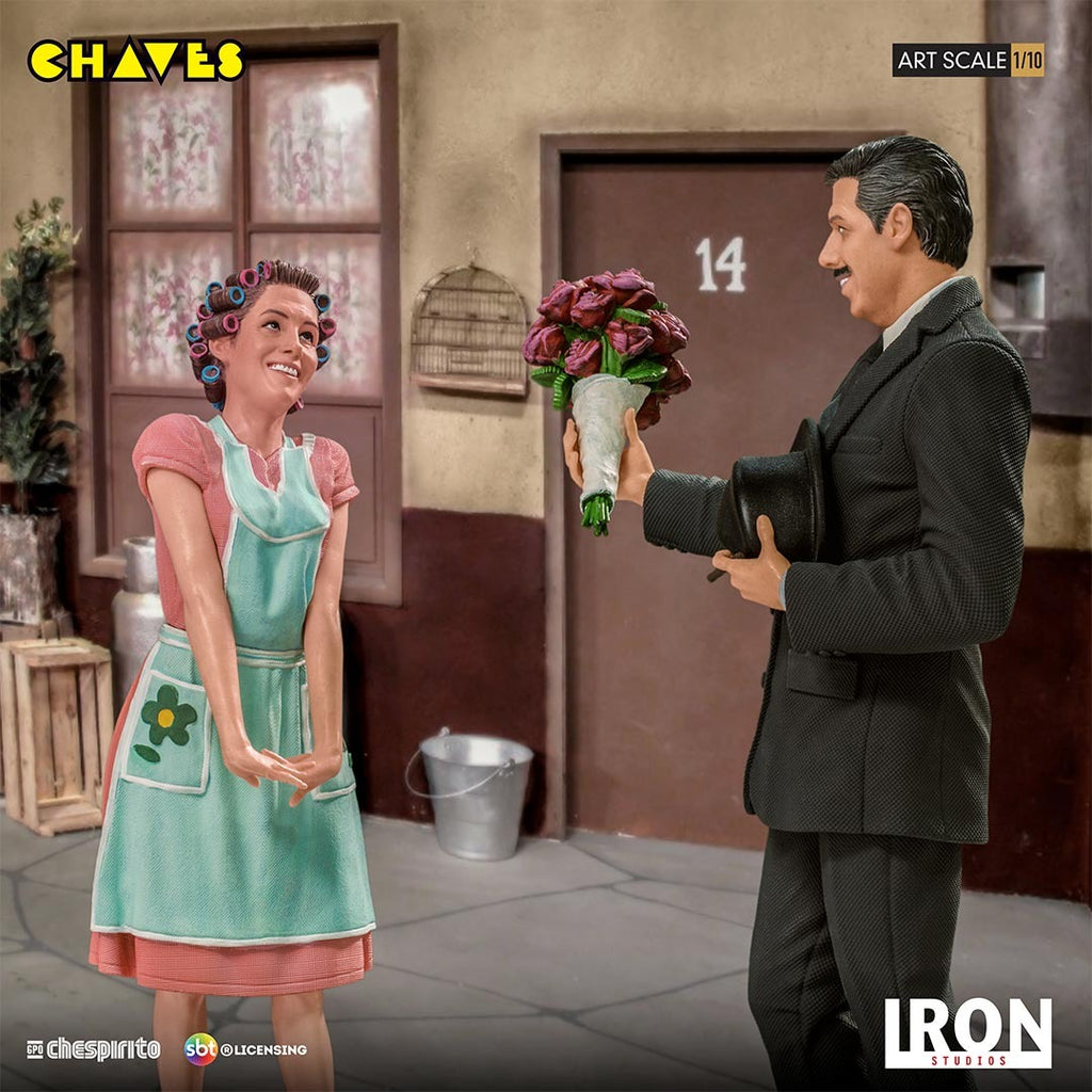 Estátua Dona Florinda - Turma do chaves - Art Scale 1/10 - Iron Studios