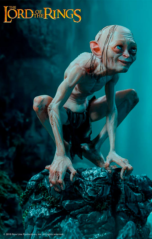 Estátua Gollum Deluxe - Lord of the Rings - Art Scale 1/10 - Iron Studios
