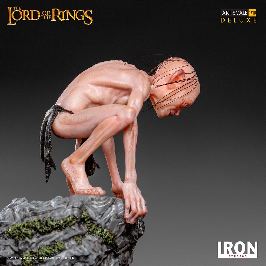 Estátua Gollum Deluxe - Lord of the Rings - Art Scale 1/10 - Iron Studios