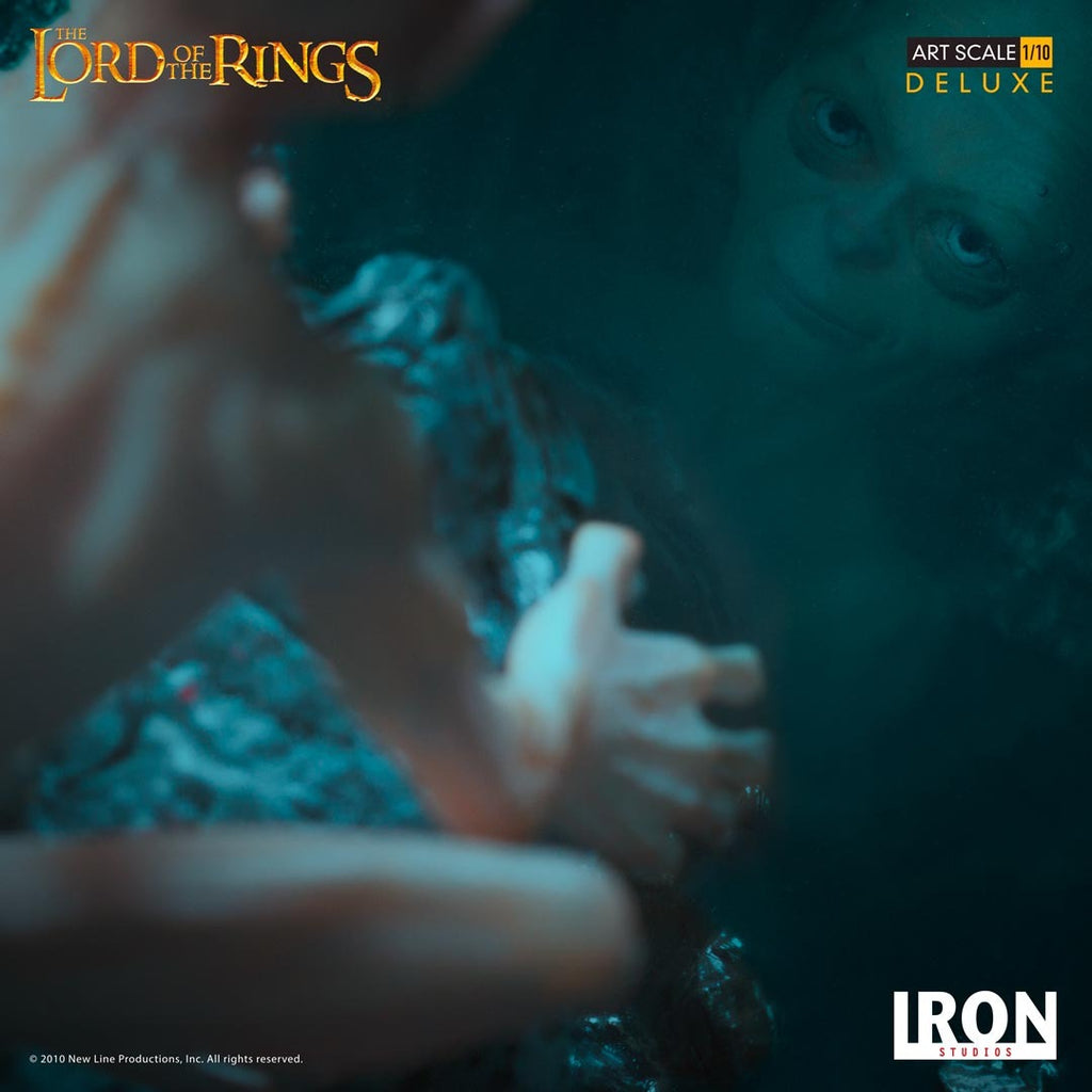 Estátua Gollum Deluxe - Lord of the Rings - Art Scale 1/10 - Iron Studios
