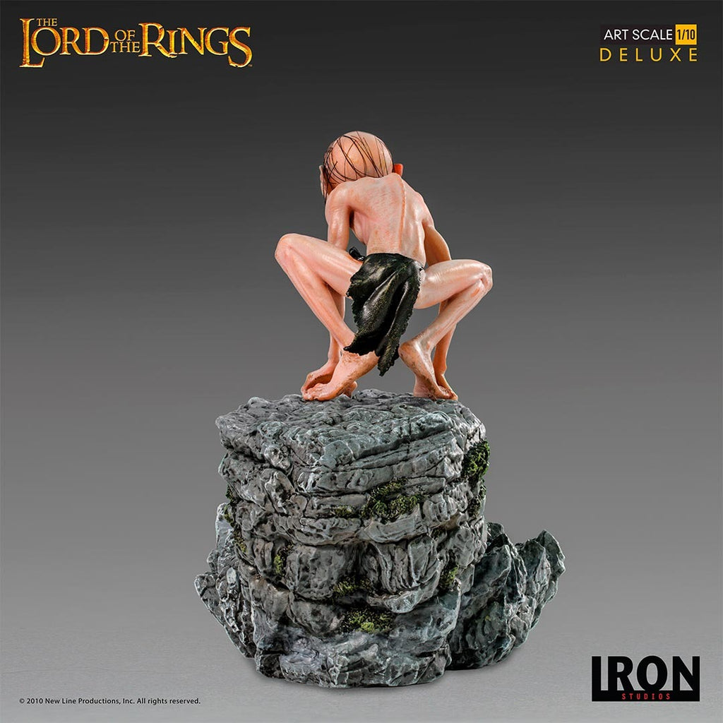 Estátua Gollum Deluxe - Lord of the Rings - Art Scale 1/10 - Iron Studios