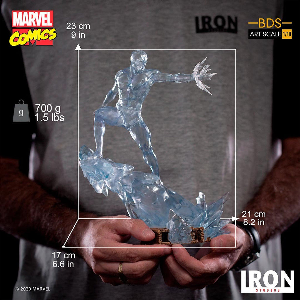 Estátua Iceman - X-Men - Bds Art Scale 1/10 - Iron Studios