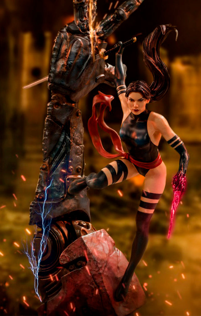 Estátua Psylocke - X-Men - Bds Art Scale 1/10 - Iron Studios