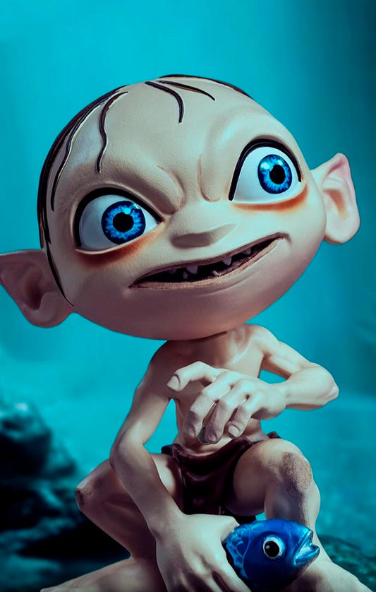 Estátua Gollum - Lord of the Rings - MiniCo - Iron Studios