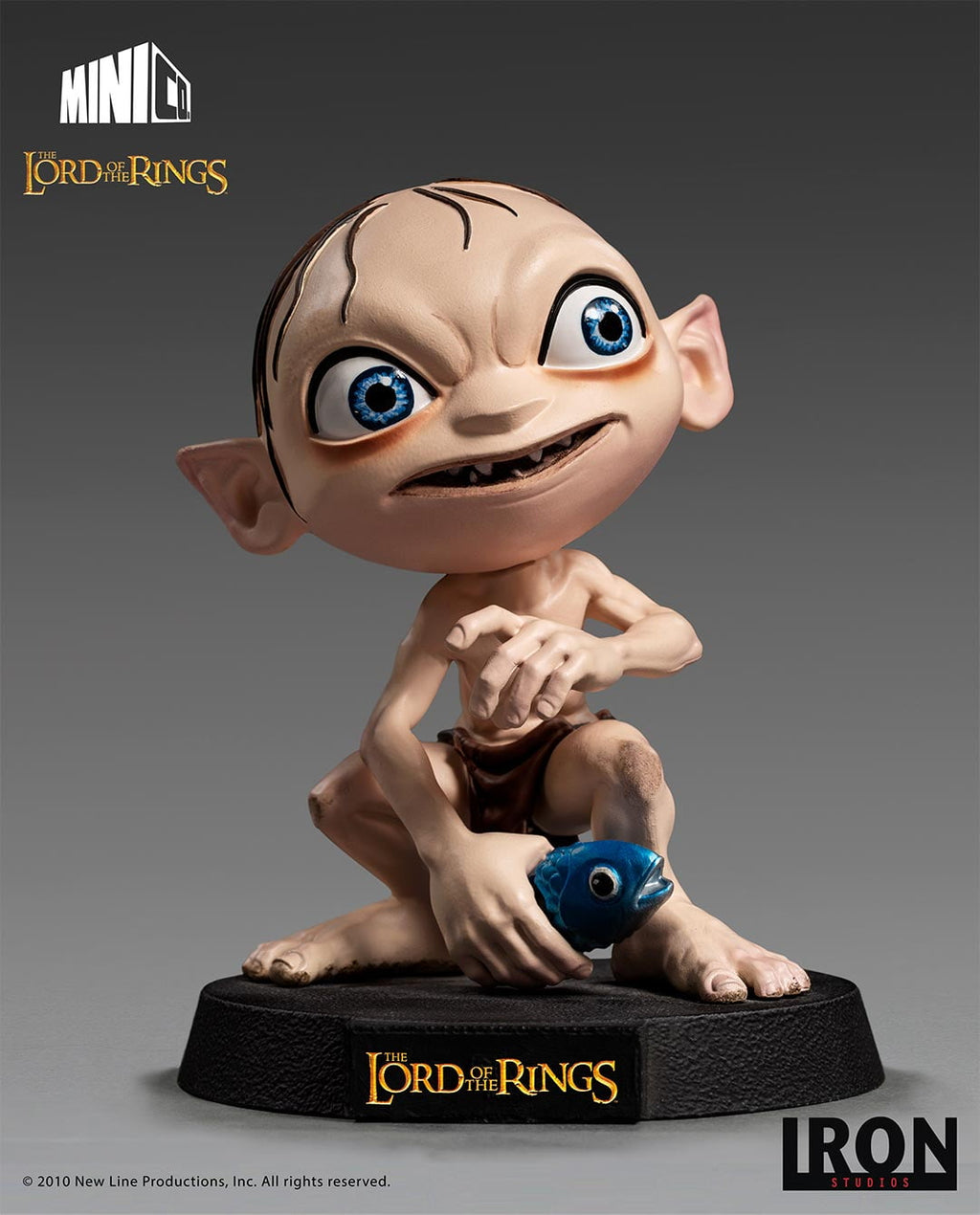 Estátua Gollum - Lord of the Rings - MiniCo - Iron Studios