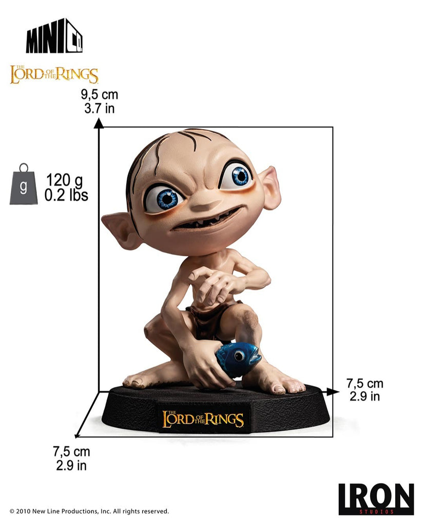Estátua Gollum - Lord of the Rings - MiniCo - Iron Studios