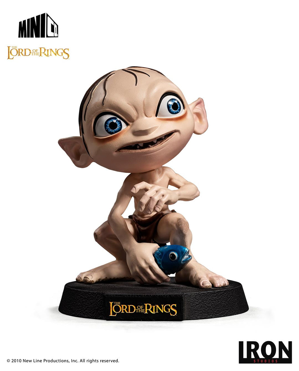 Estátua Gollum - Lord of the Rings - MiniCo - Iron Studios