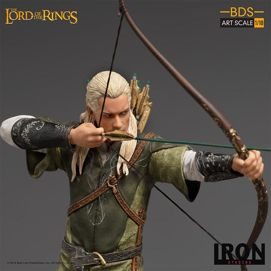 Estátua Legolas Deluxe - Lord of the Rings - Art Scale 1/10 - Iron Studios