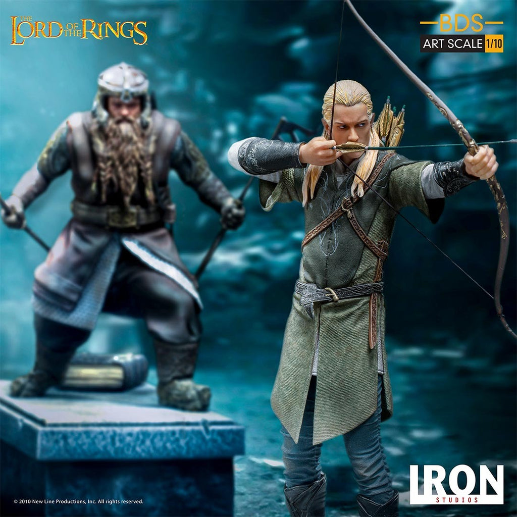 Estátua Legolas Deluxe - Lord of the Rings - Art Scale 1/10 - Iron Studios