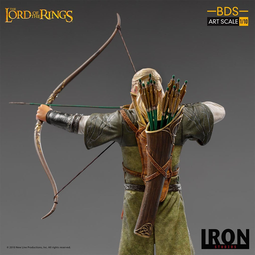 Estátua Legolas Deluxe - Lord of the Rings - Art Scale 1/10 - Iron Studios