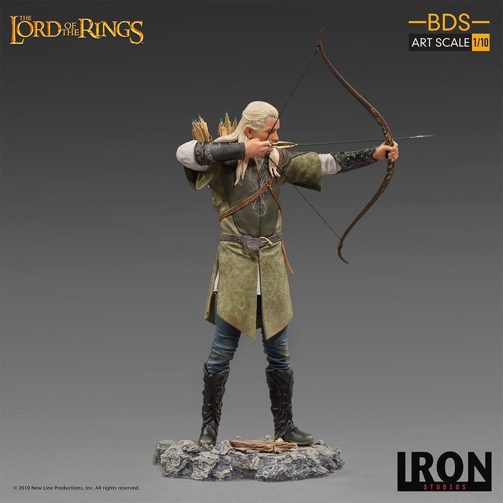 Estátua Legolas Deluxe - Lord of the Rings - Art Scale 1/10 - Iron Studios