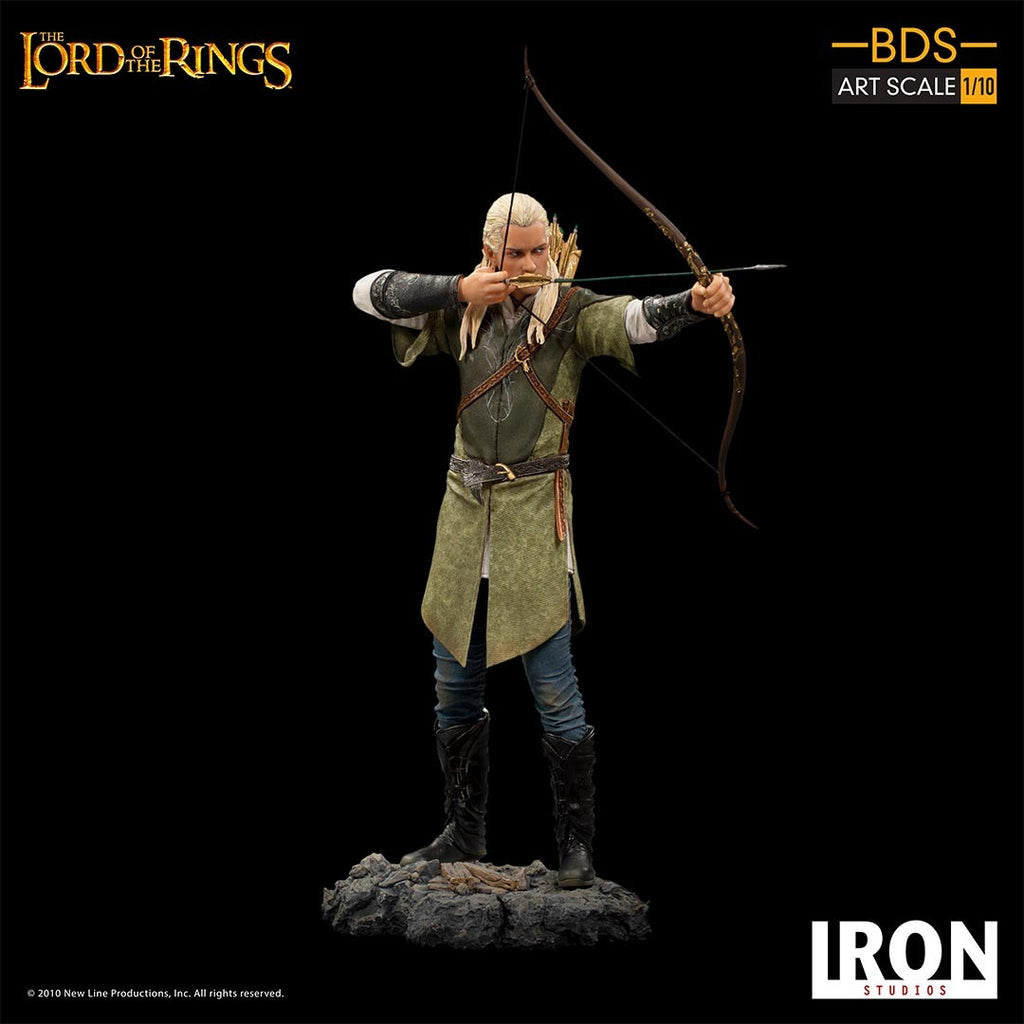 Estátua Legolas Deluxe - Lord of the Rings - Art Scale 1/10 - Iron Studios