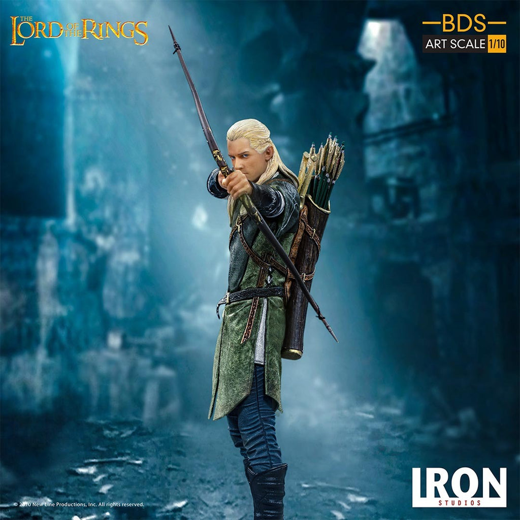 Estátua Legolas Deluxe - Lord of the Rings - Art Scale 1/10 - Iron Studios