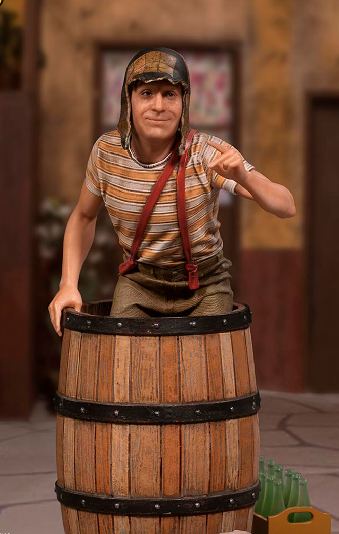Estátua Chaves Deluxe  - Turma do chaves - Art Scale 1/10 - Iron Studios