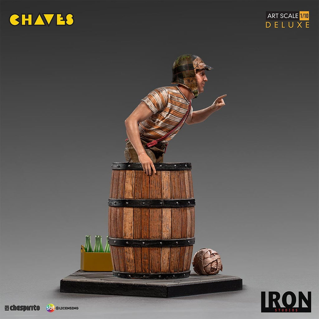 Estátua Chaves Deluxe  - Turma do chaves - Art Scale 1/10 - Iron Studios