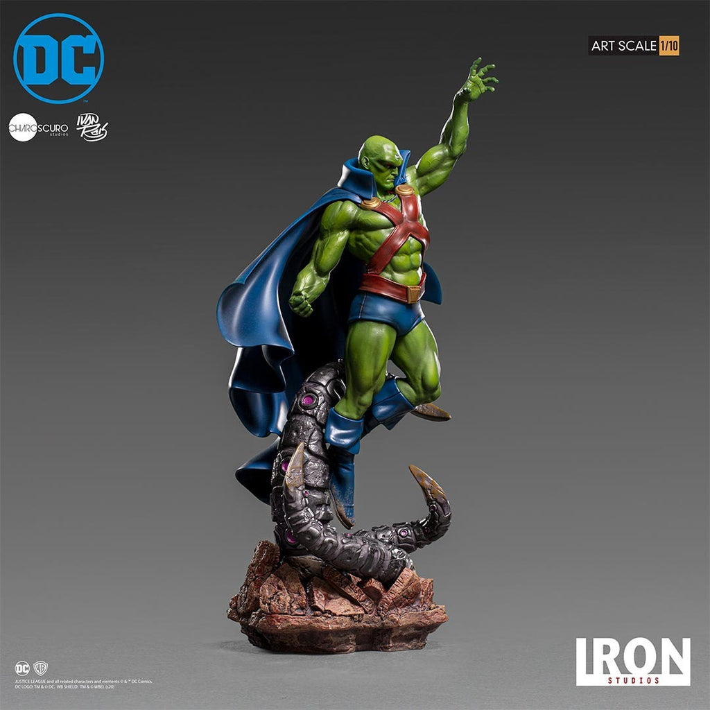 Estátua Martian Manhunter - DC Comics By Ivan Reis - Art Scale 1/10 - Iron Studios
