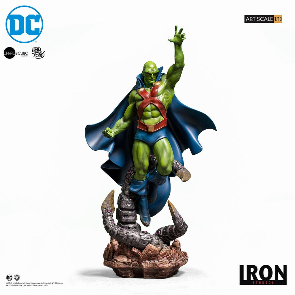 Estátua Martian Manhunter - DC Comics By Ivan Reis - Art Scale 1/10 - Iron Studios