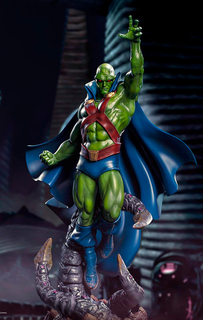 Estátua Martian Manhunter - DC Comics By Ivan Reis - Art Scale 1/10 - Iron Studios
