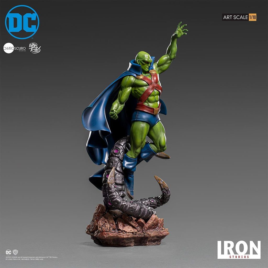 Estátua Martian Manhunter - DC Comics By Ivan Reis - Art Scale 1/10 - Iron Studios