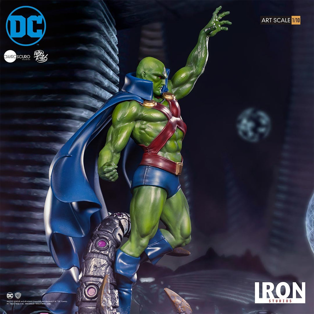 Estátua Martian Manhunter - DC Comics By Ivan Reis - Art Scale 1/10 - Iron Studios