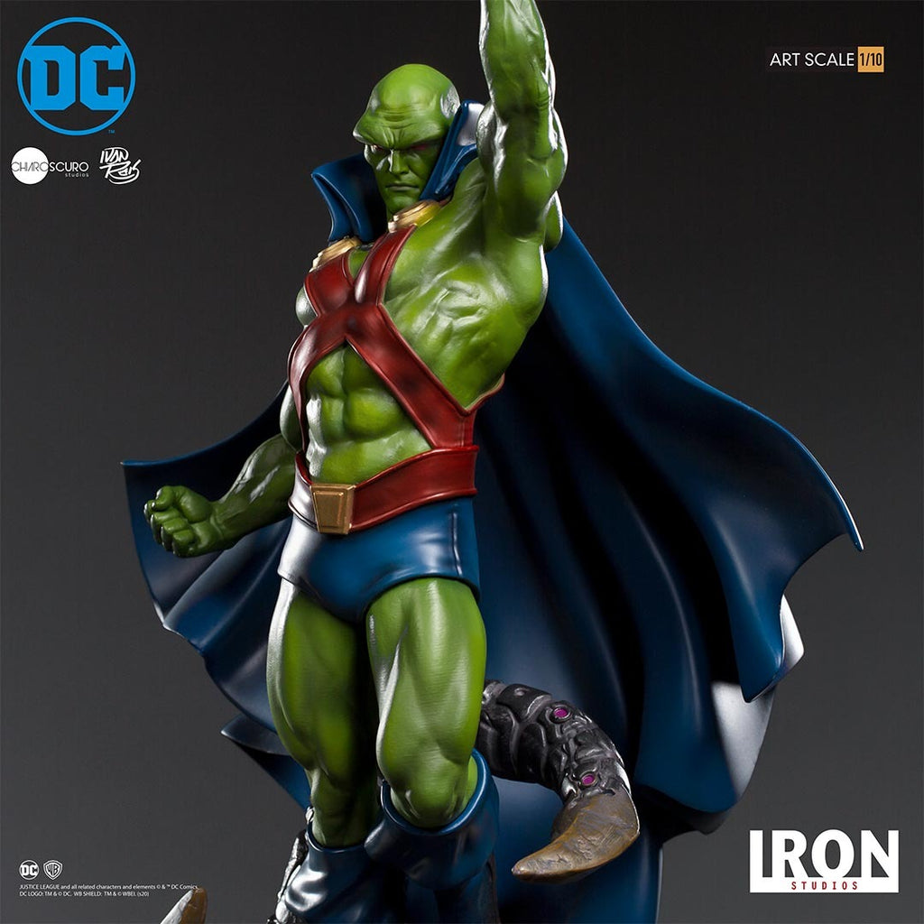 Estátua Martian Manhunter - DC Comics By Ivan Reis - Art Scale 1/10 - Iron Studios