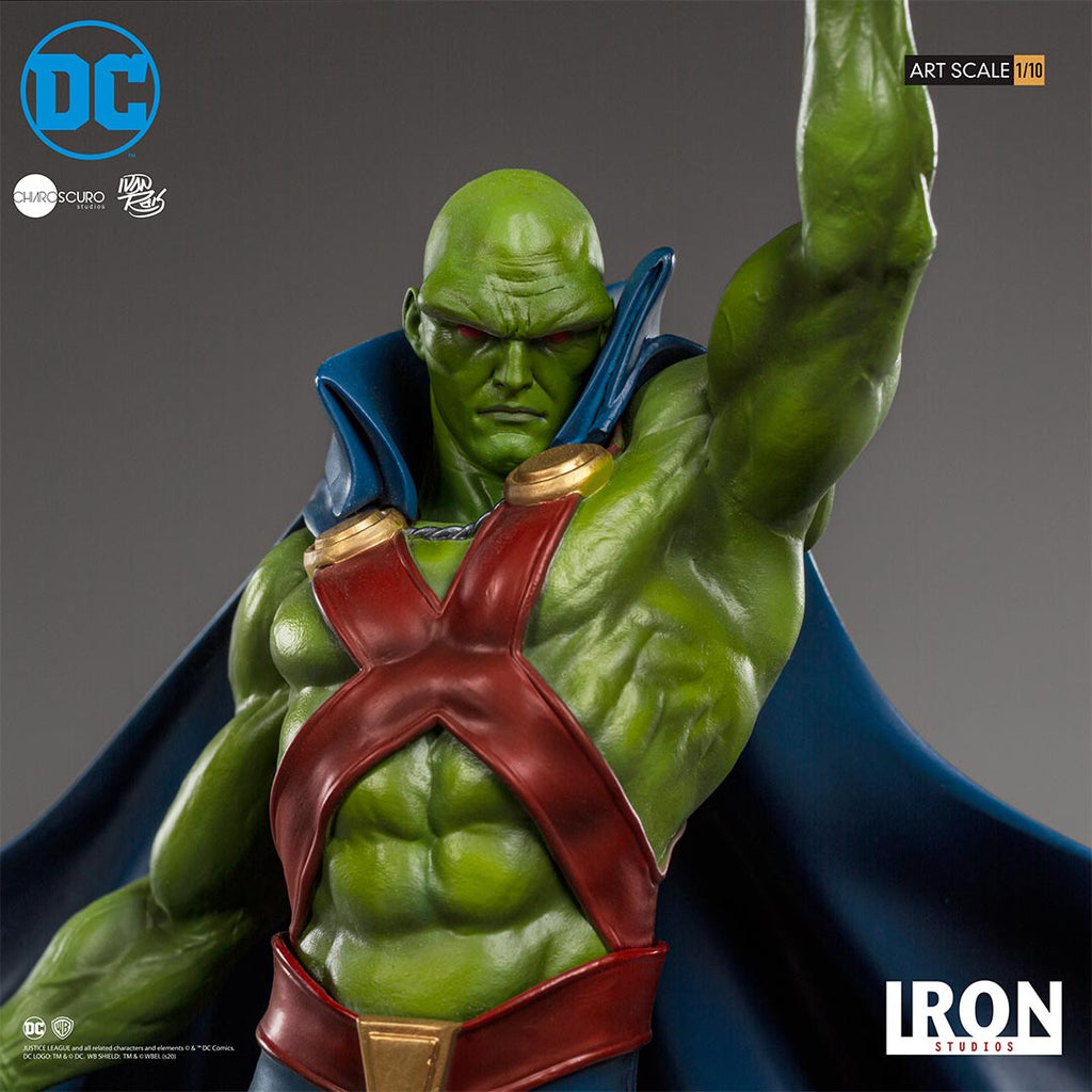 Estátua Martian Manhunter - DC Comics By Ivan Reis - Art Scale 1/10 - Iron Studios