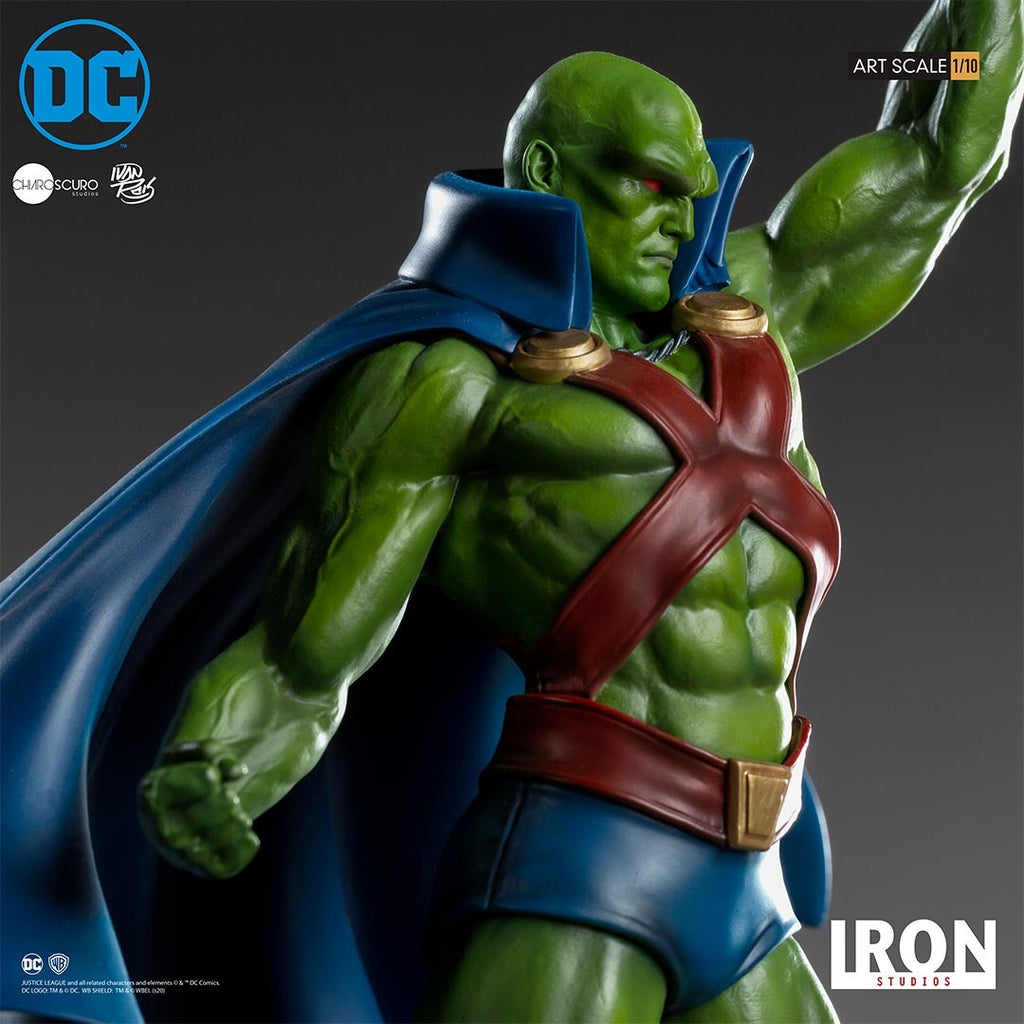Estátua Martian Manhunter - DC Comics By Ivan Reis - Art Scale 1/10 - Iron Studios